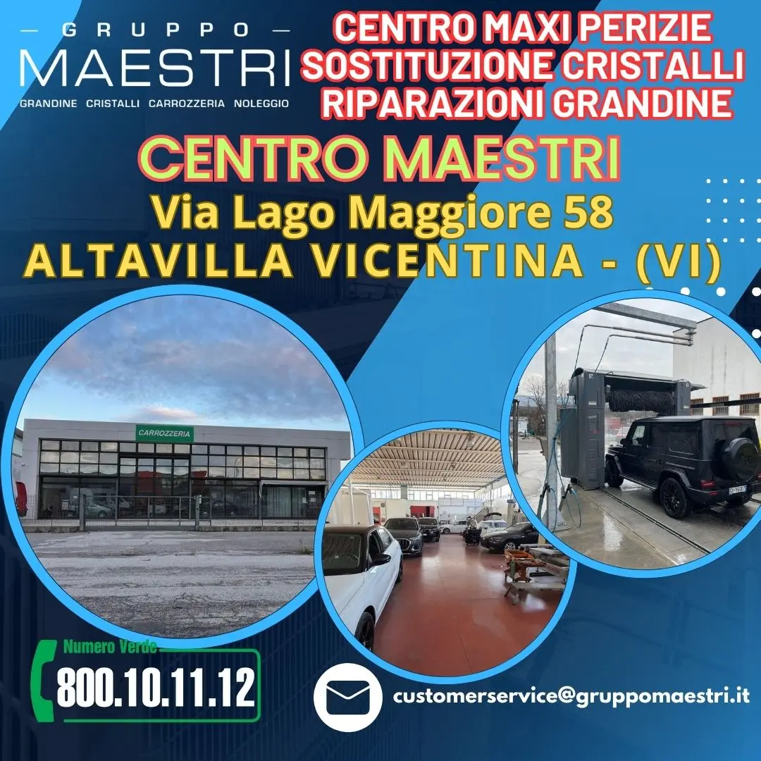 DRIVE-IN EMERGENZA GRANDINE AD ALTAVILLA